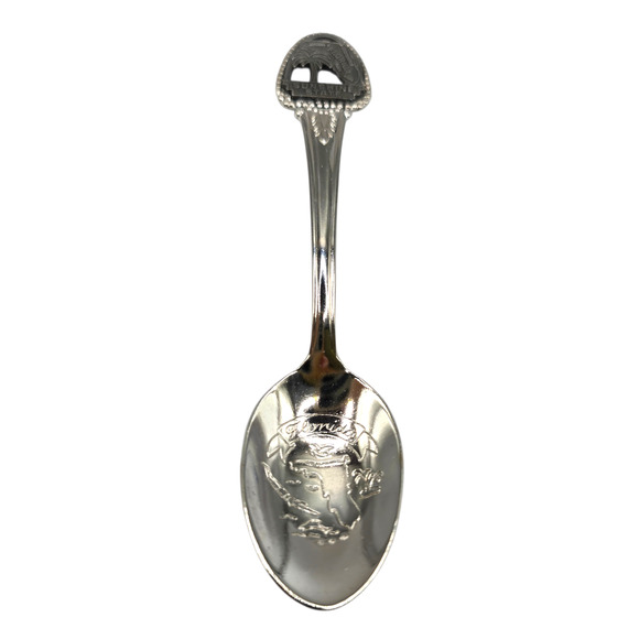 Florida Sunshine State Collector Demitasse Souvenir Spoon Made In USA Silver - Picture 8 of 9
